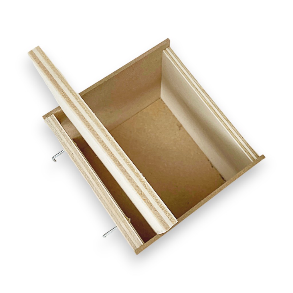 Open exotennestkast DxBxH 12x12.5x12 cm