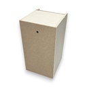 Grasparkietennestkast hoog DxBxH  13.5x13.5x24 cm