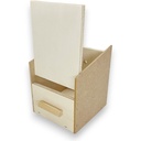 Exotennestkast klein nr.2 DxBxH  11.5x10.5x13 (11) cm