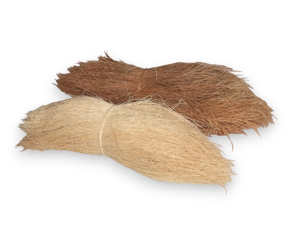 [86121131] Pelo de coco por bolsa +/- 5 kg (Blanco)