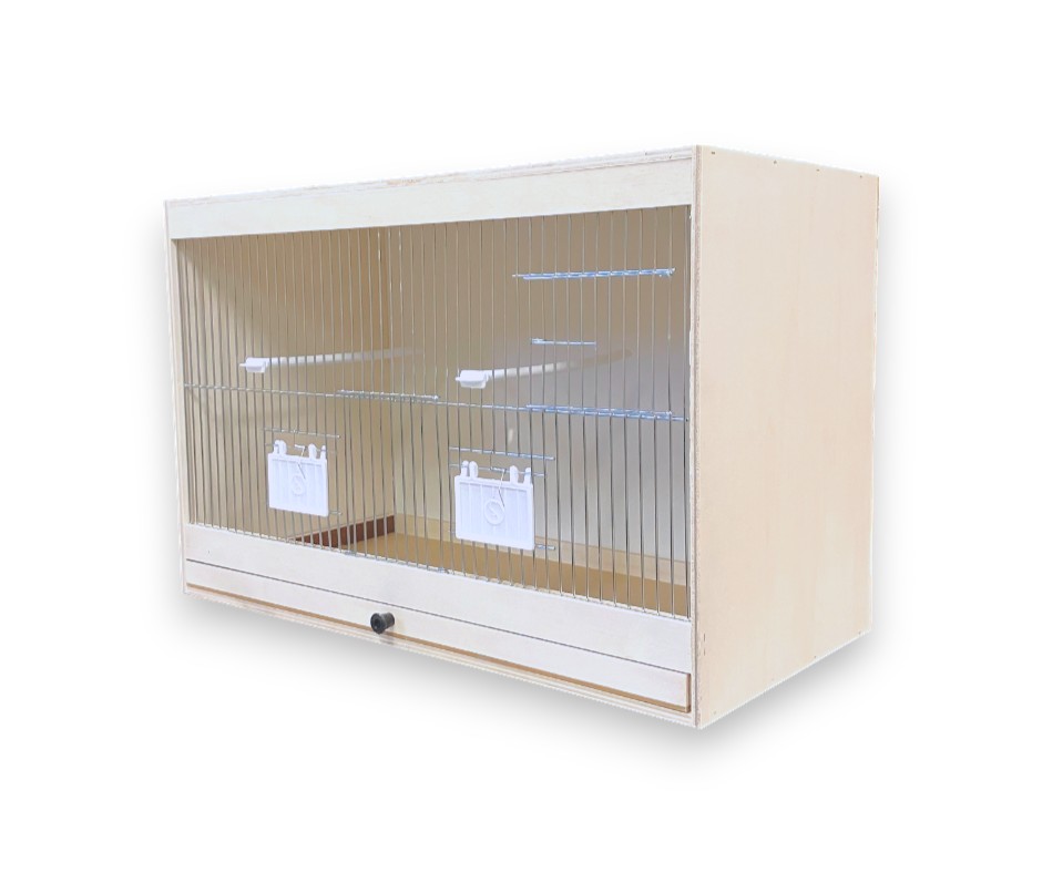 Cage d'élevage portes spéciales + portes tournantes + volets