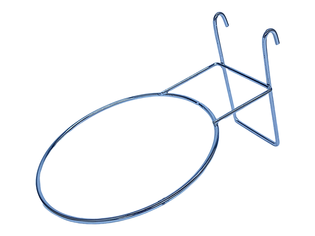 Nest ring with metal hook