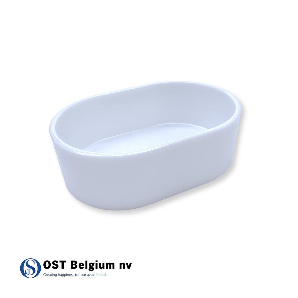 [88351811] Mangiatoia ovale (Bianco)