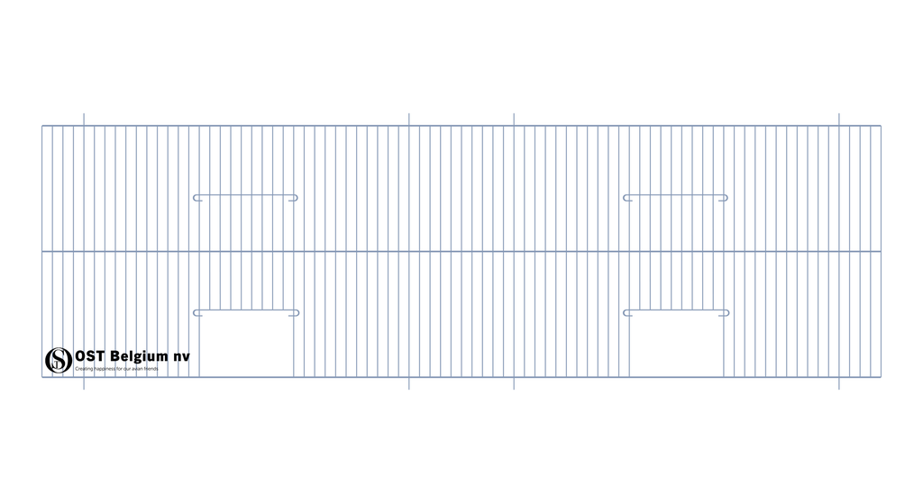 [89931001] Frontales 100x30cm (2 doors)