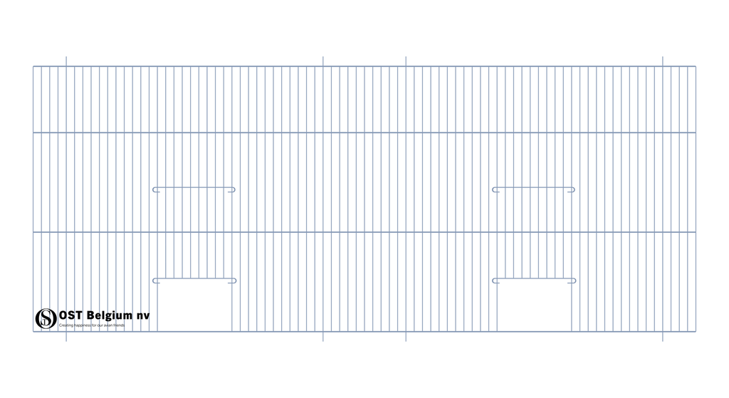 [89941001] Fronty 100x40cm (2 doors)
