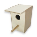 Exotic nest box middle no.3 DxWxH 10.8x10.5x15.8 cm