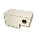 Nido fringuello di Gould DxLxA 10,5x20x10,5 cm