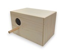 Agapornie caja nido extra grande PxAxA 20x30x20 cm