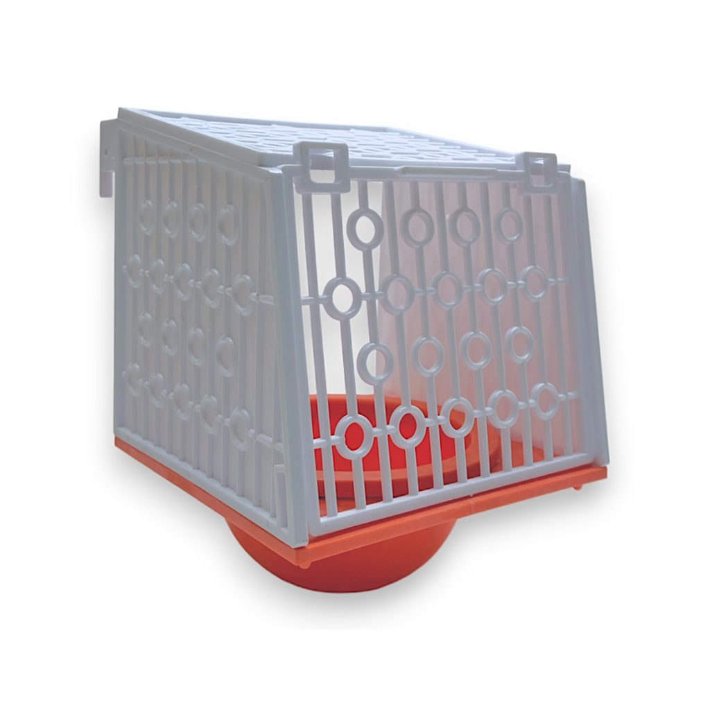 Nesting box extra no.2 + nest White+orange