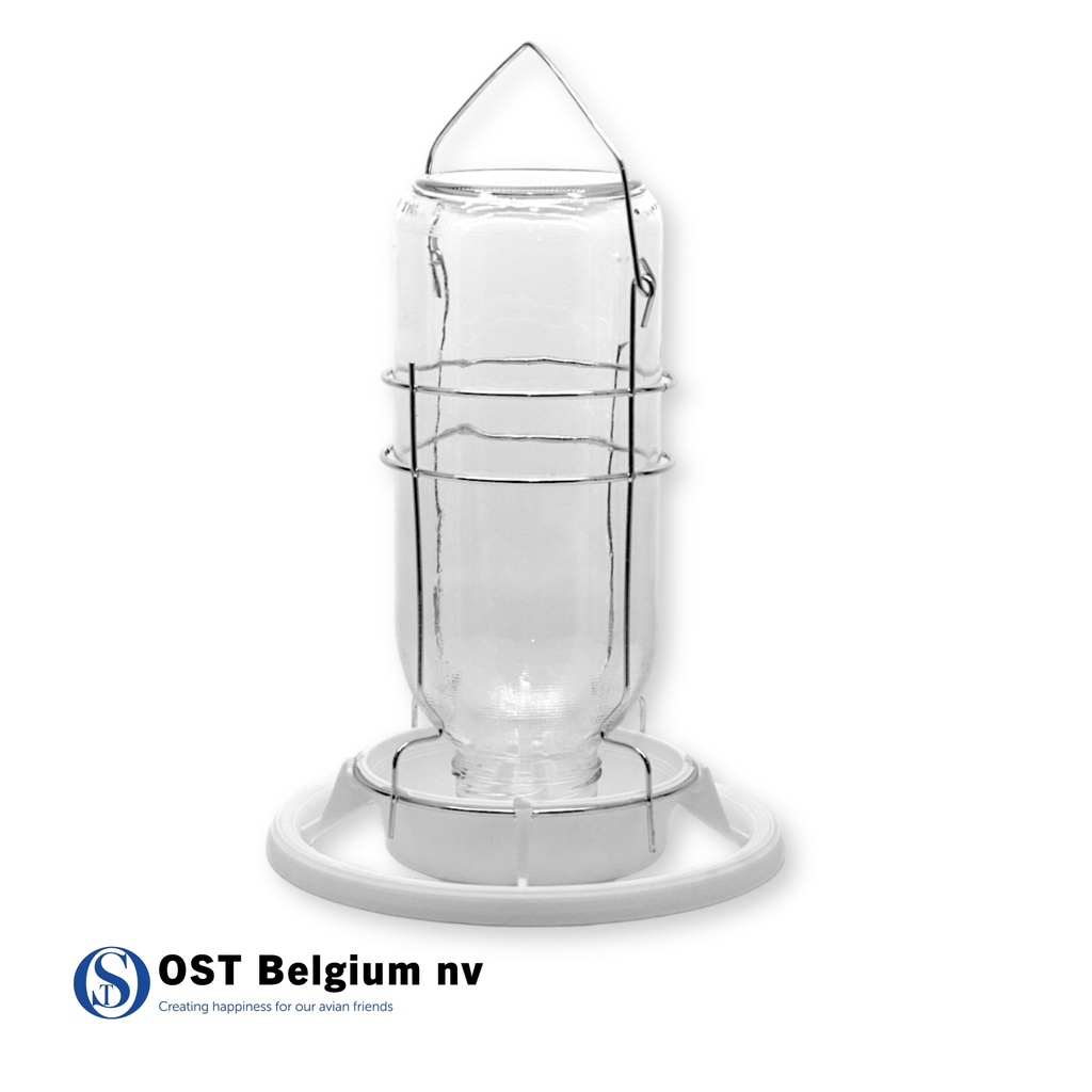 Bottlefeeder with bottle in glass