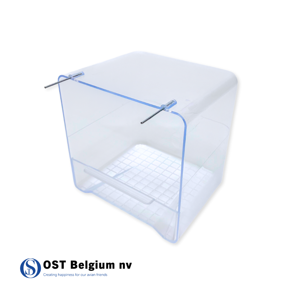 Badhuis met metalen haken