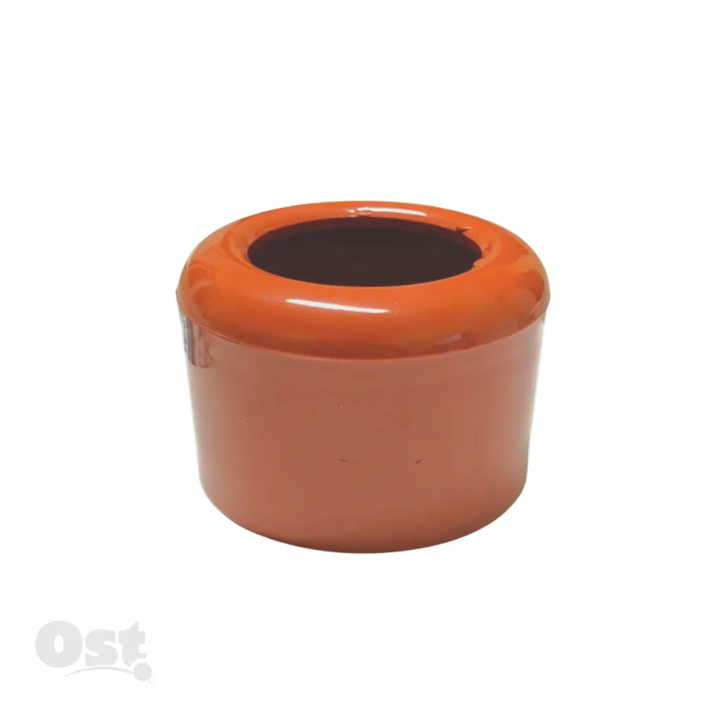 Futternapf mit Kragen terrakotta - 8 cm