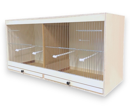 Zuchtkäfig mit zusätzlichen Türen + Drehtüren